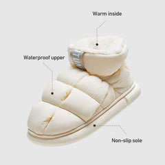 MEGACOZI™️ - Adults Puffer Snow Ankle Boots by UTUNE - Plushyz