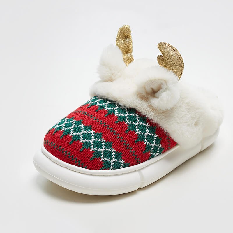 SNOWDEER™️ AZTEC - Plush Slippers - Plushyz