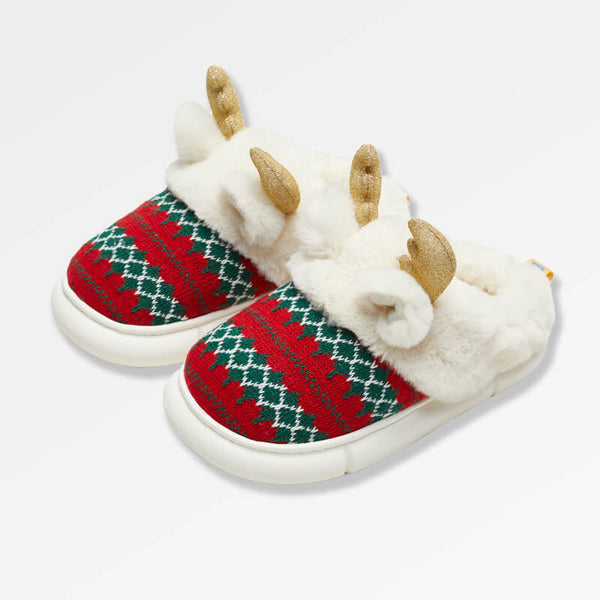 SNOWDEER™️ AZTEC - Kids Winter Slippers