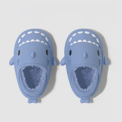 SHARKY'Z™️ - Kids High-Top Shark Slippers - Plushyz