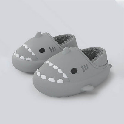 SHARKY'Z™️ - Shark High-Top Slippers for Kids