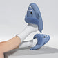 SHARKY'Z™️ SCUFFETTE - Winter Furry Shark Slippers - Plushyz