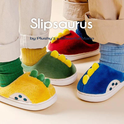 SLIPSAURUS™ Kids Plush Slippers - Plushyz